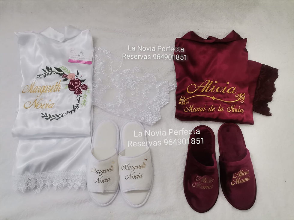 Miniatura: Bata modelo con mangas de Bruselas, solo bata