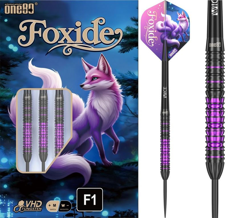 ONE80 Foxide F1 90% Steeldarts 22 Gramm – Standard – Aydartshop