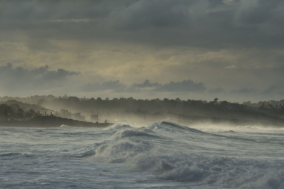 Tempête sur Le Moule