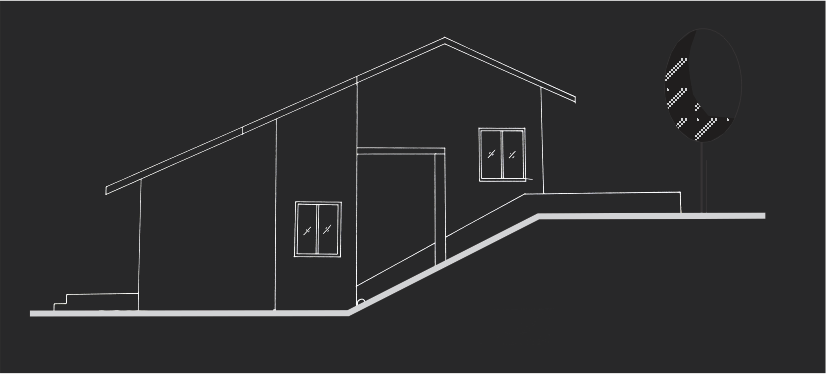 North side elevation