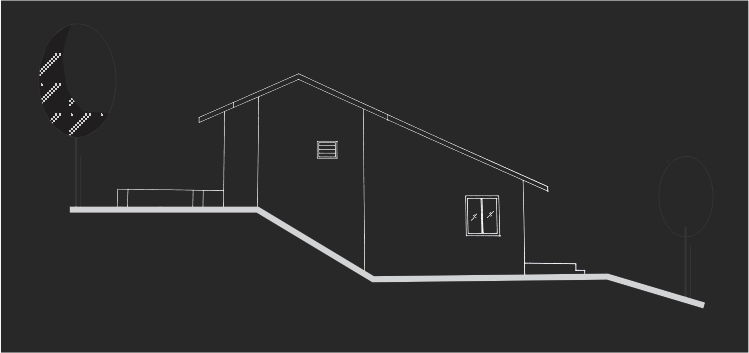 South side elevation