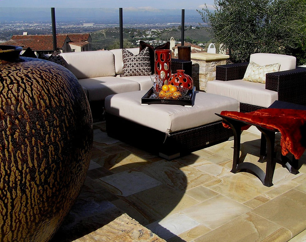 Chic Outdoor Living Room