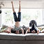 Children Doing Headstands