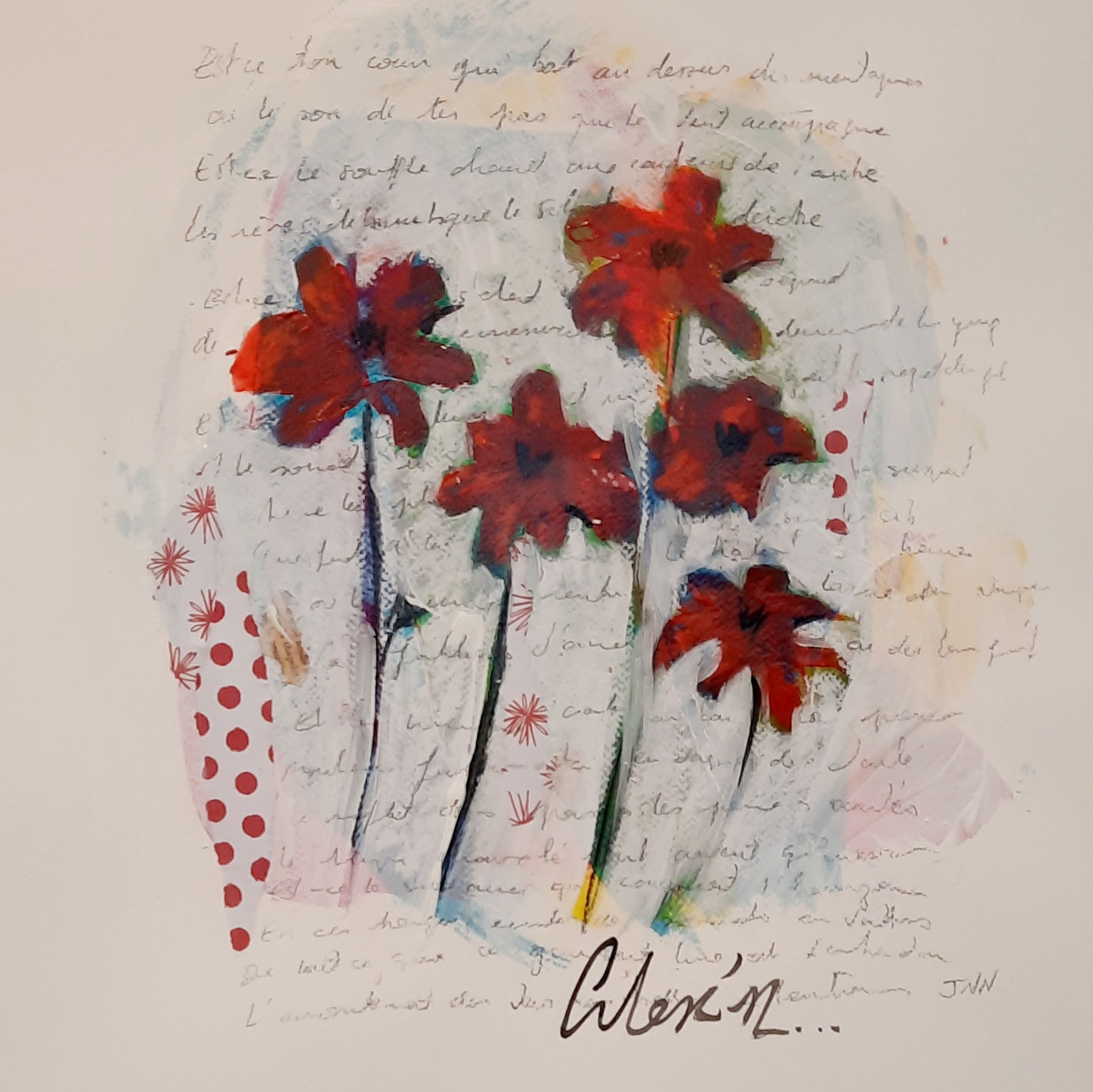 Comme un narcisse rouge