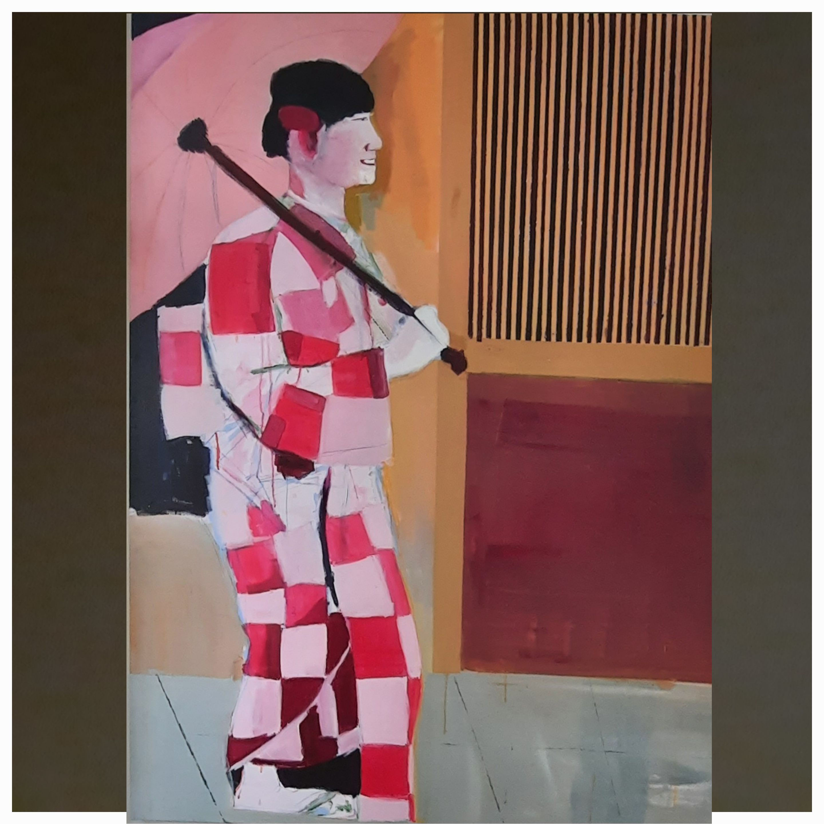 Japonaise à l'ombrelle