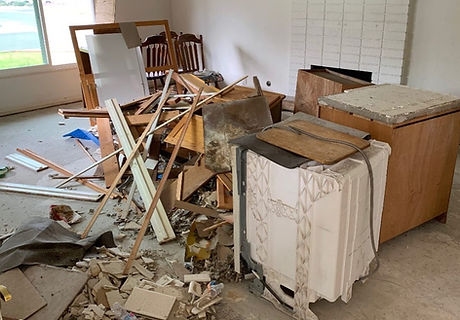 construction debris