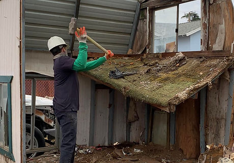 demolition services, shed removal