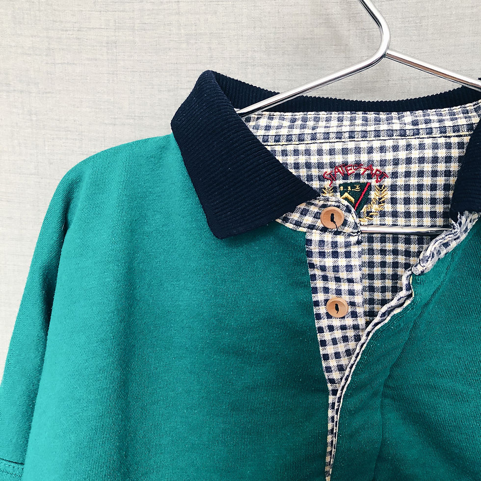 Thumbnail: Cropped colorblocked sweater