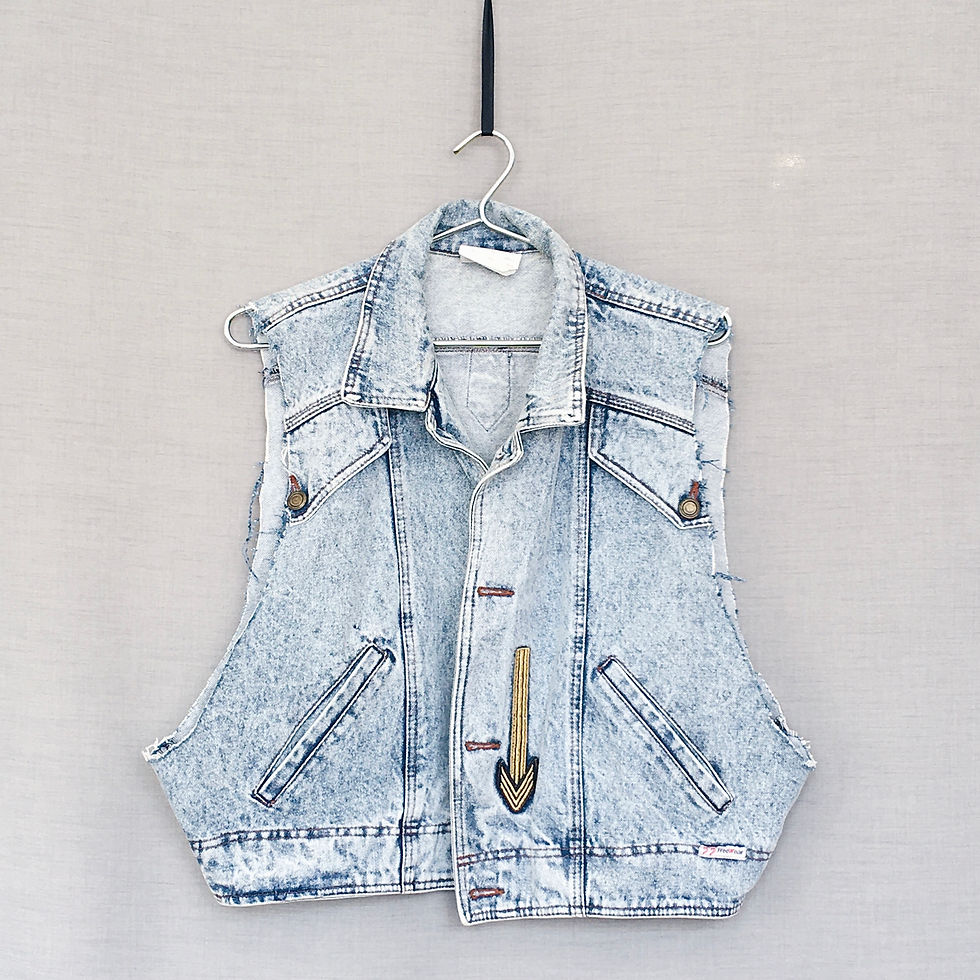 Thumbnail: Light blue jean vest