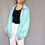 Thumbnail: Light teal windbreaker