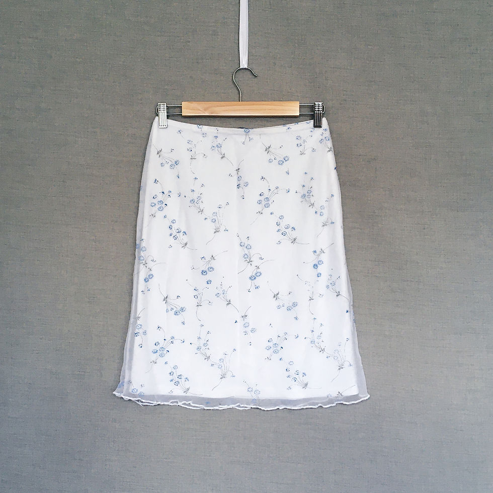 Thumbnail: Light floral skirt