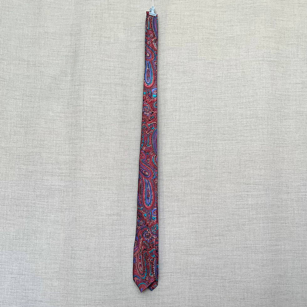 Thumbnail: Upcycled tie scrunchie