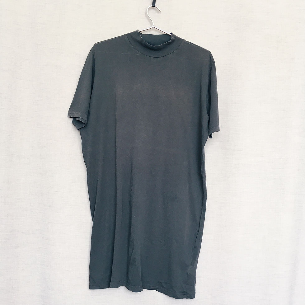Thumbnail: Grey T-shirt dress