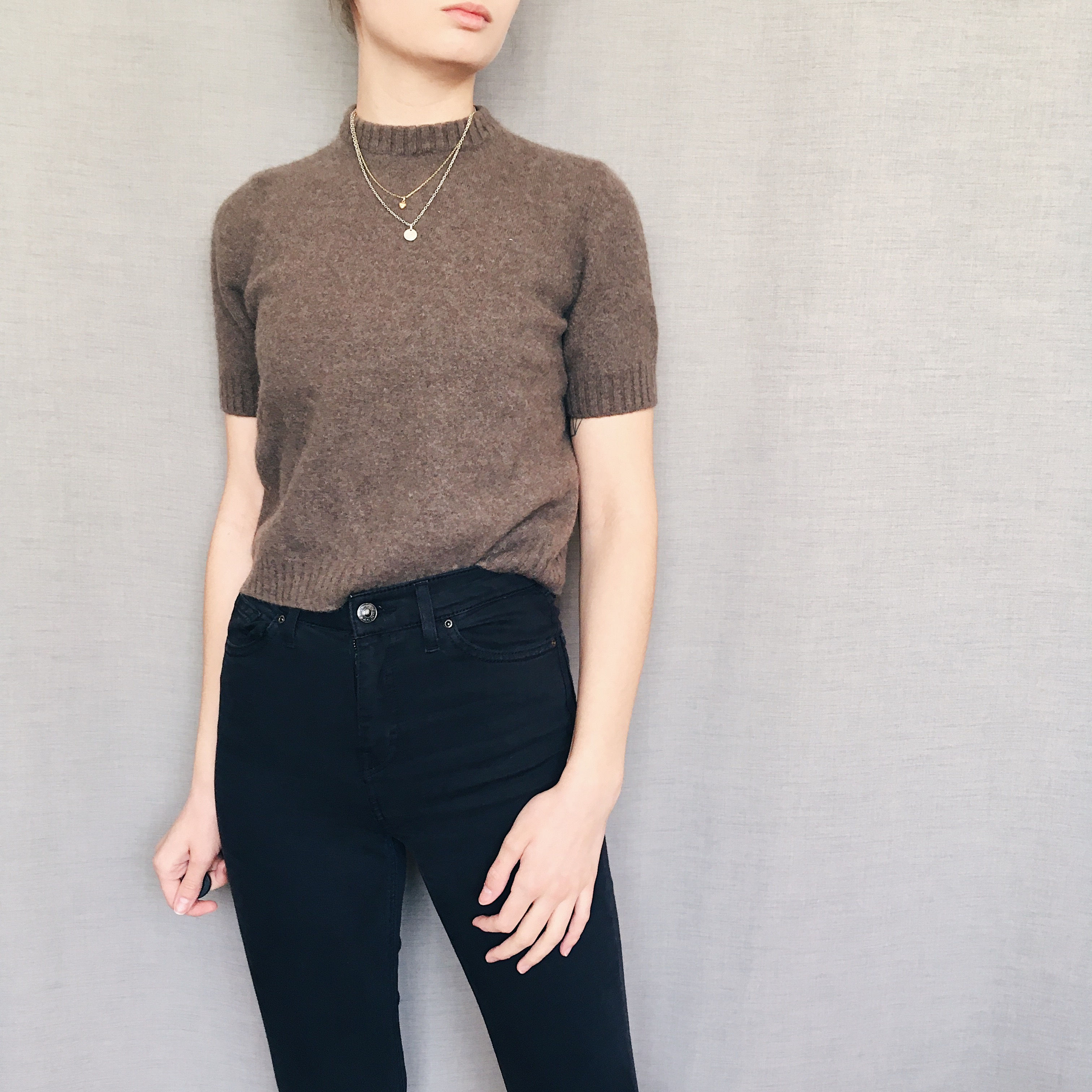 Little brown sweater