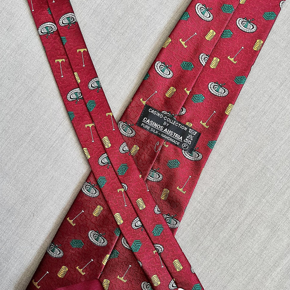 Thumbnail: Upcycled tie scrunchie