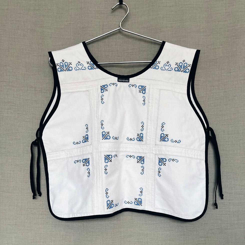 Thumbnail: Longer & wider upcycled vest top