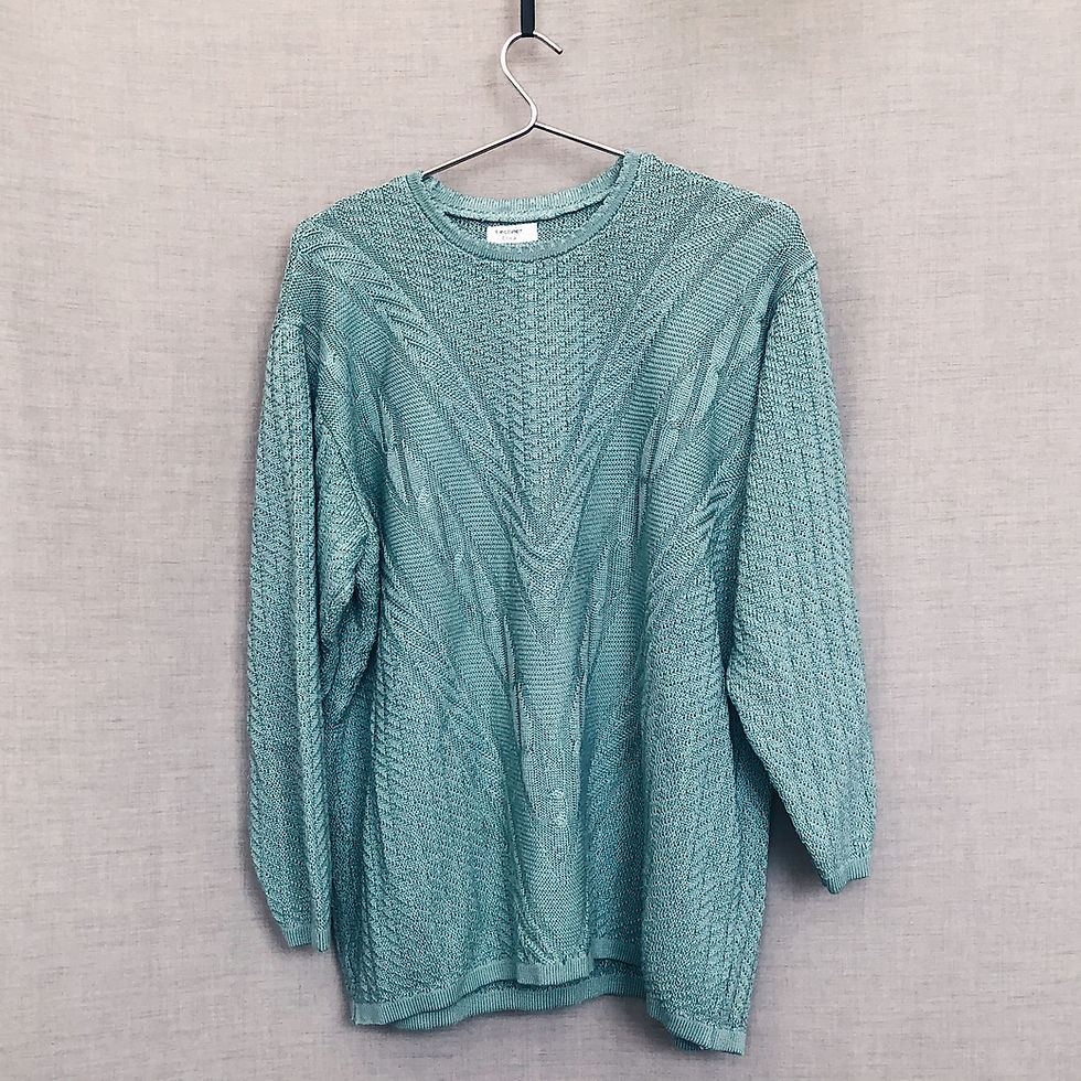Thumbnail: Pastel green sweater