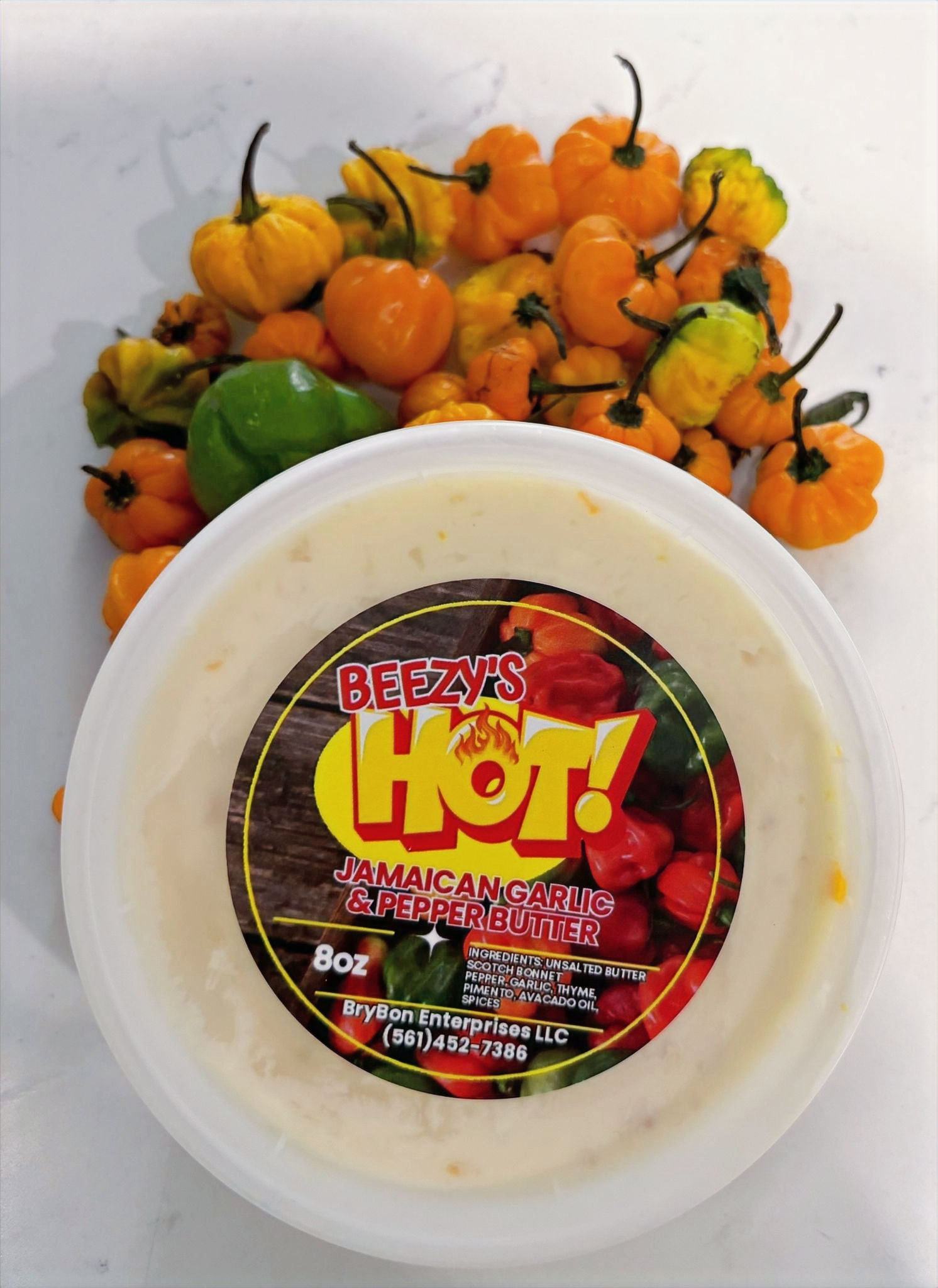 Beezy's Hot Jamaican Pepper Butter