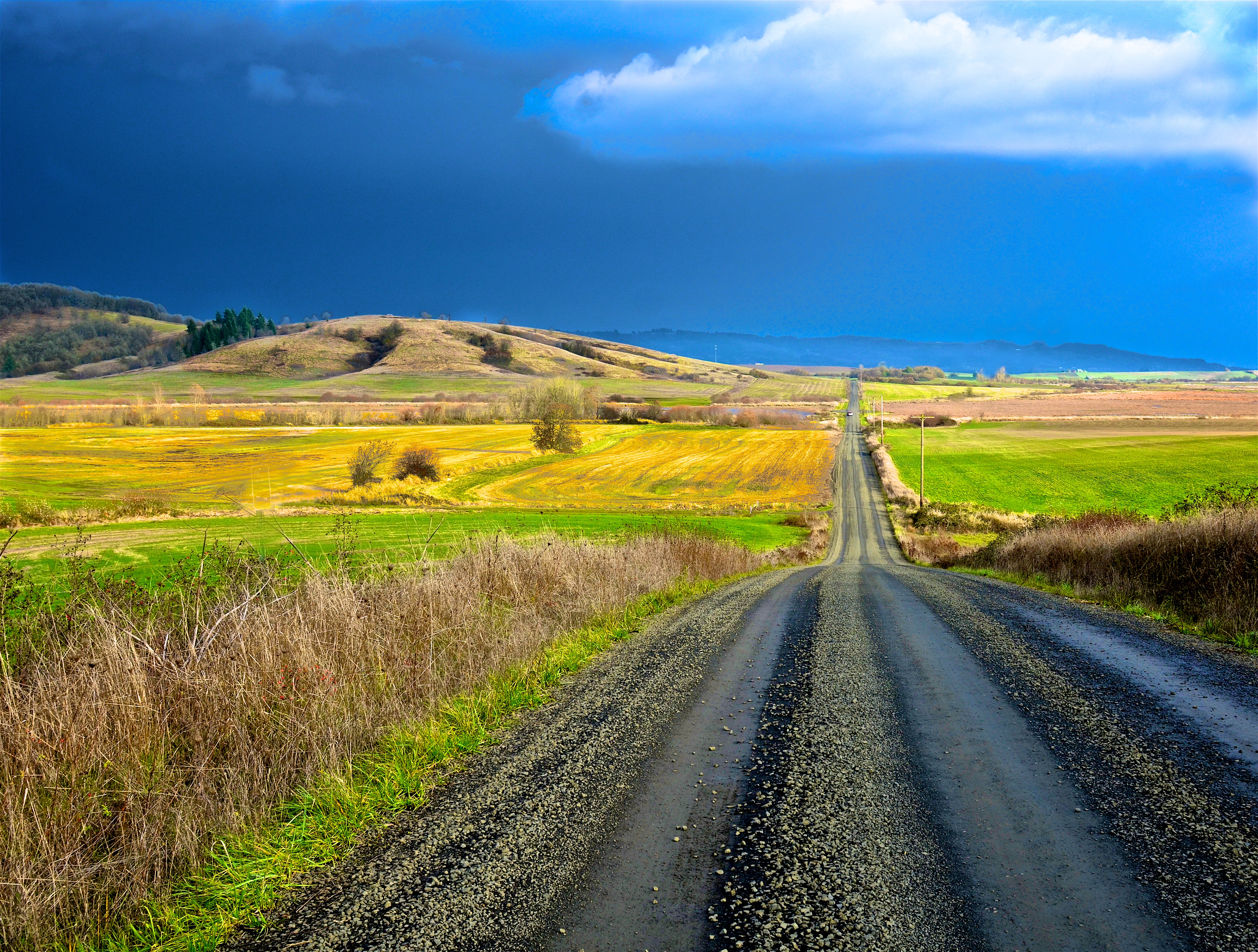 Amazing expanses to ride