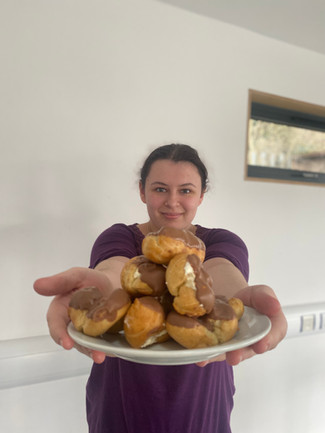 Amy with Eclairs.jpeg