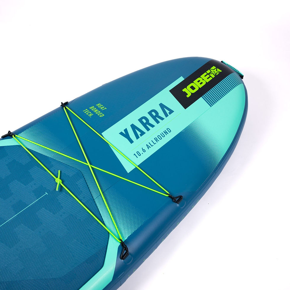 Miniaturbild: JOBE Aero Yarra SUP Board 10.6 Paket Stahl Blau