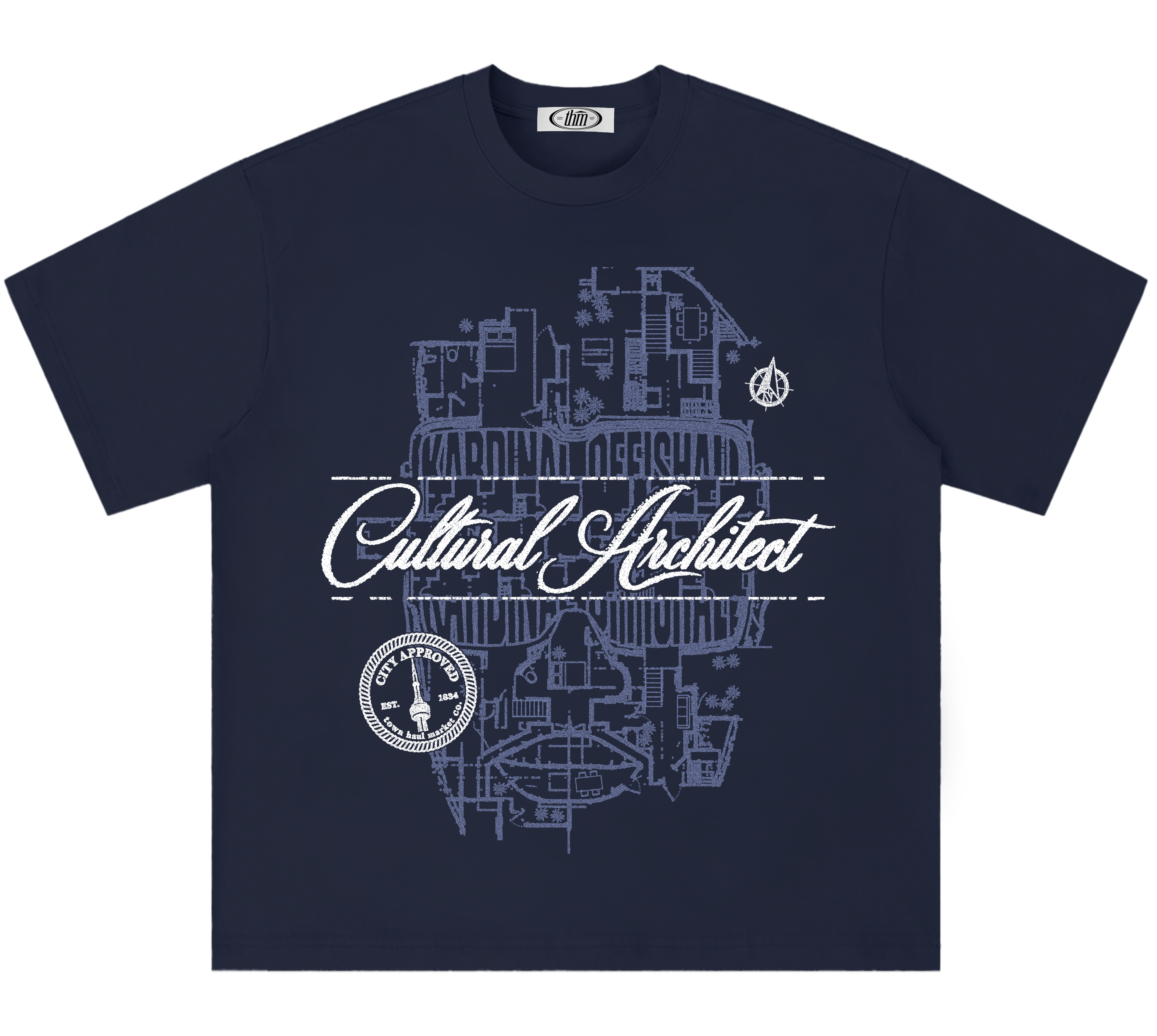 Kardinal Offishall Cultural Architect Boxy Tee (Navy)