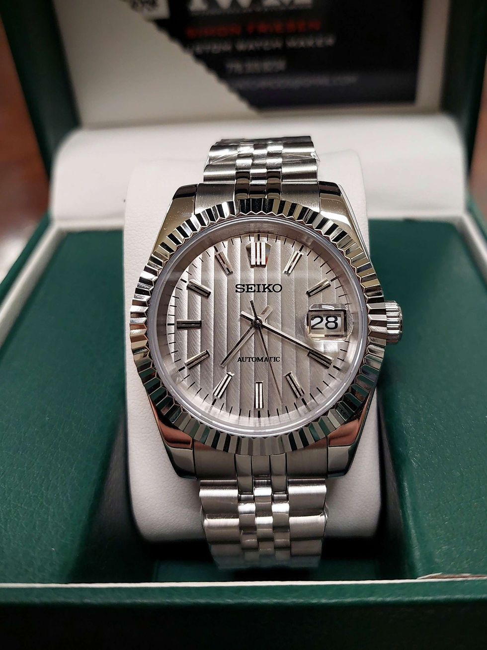 40mm tapestry dial datejust mod