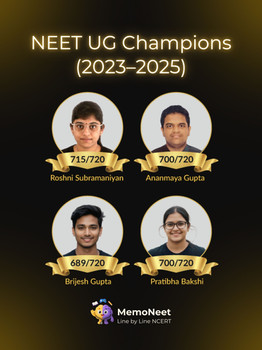 MemoNeet NEET UG Toppers 2023-2025.