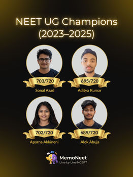 MemoNeet NEET UG Toppers 2023-2025.