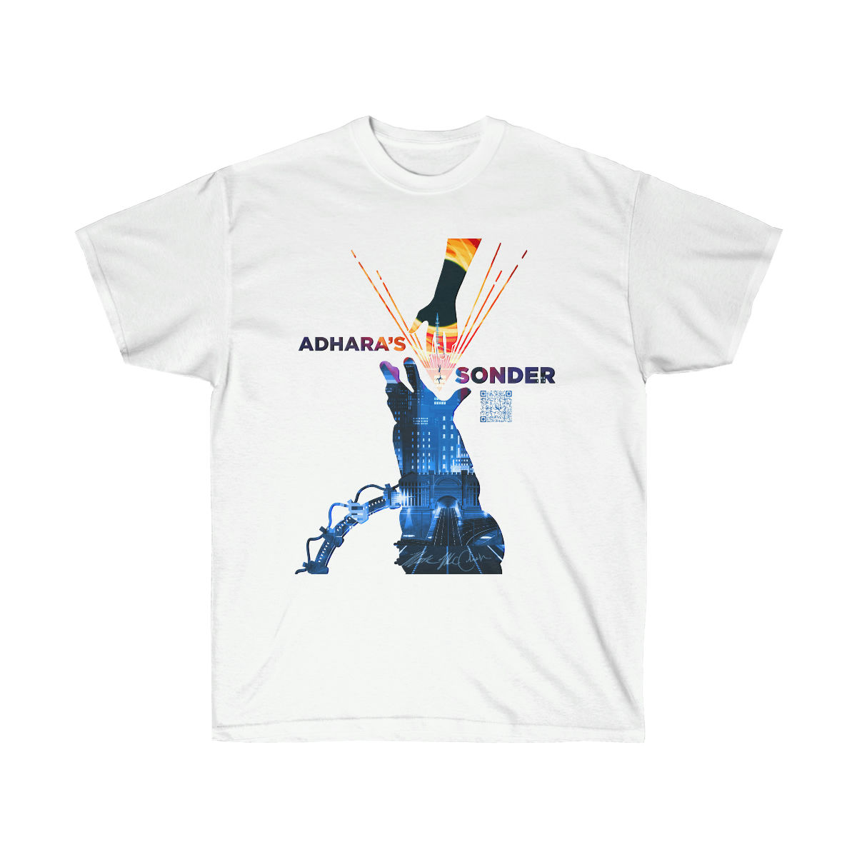 Adhara's Sonder Unisex Ultra Cotton Tee