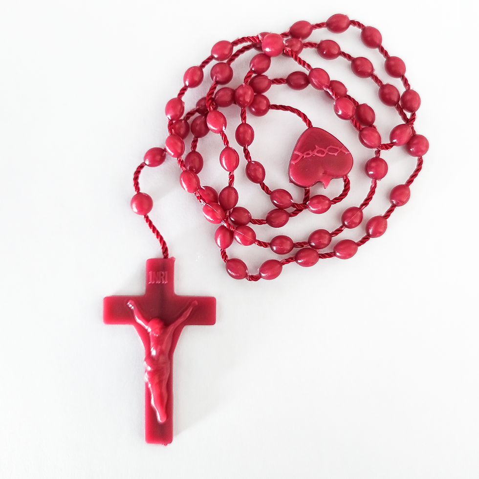 Miniatura: Rosario de plástico 1pza