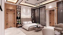 Sharma House Interiors Master Bedroom - Guntur, Andhra Pradesh