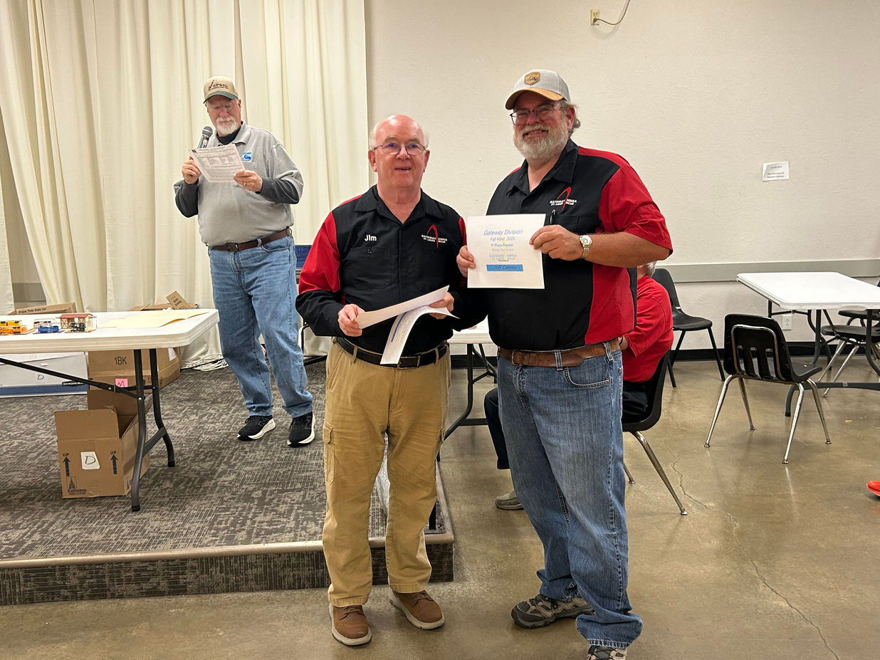 Gateway Division NMRA
Fall Meet 11-1-2025
Model Railroading