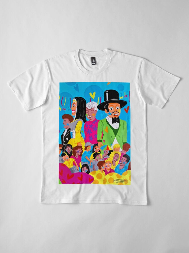 Thumbnail: Blusa masculina"Bonecões de Olinda"