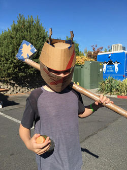 cardboard hero