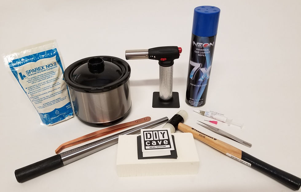 Beginner Jewelry Soldering Kit DIYcave