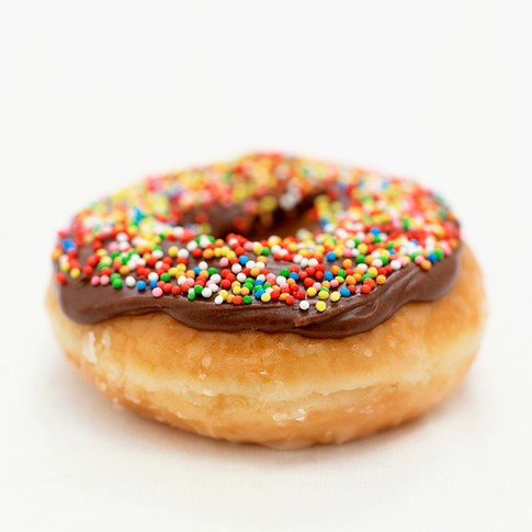 Doughnut with Chocolate Frosting