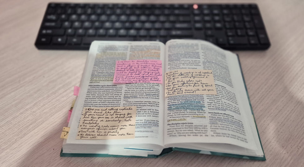 How I Study the Bible: Explore, Examine and Extend