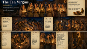Parable of the Ten Virgins — Be ready