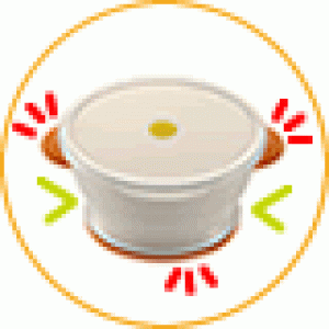 Thumbnail: Richell Rice Bowl/ Micowave