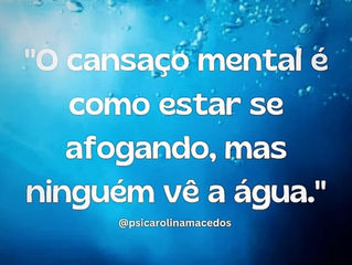 Cansaço mental vs. Burnout