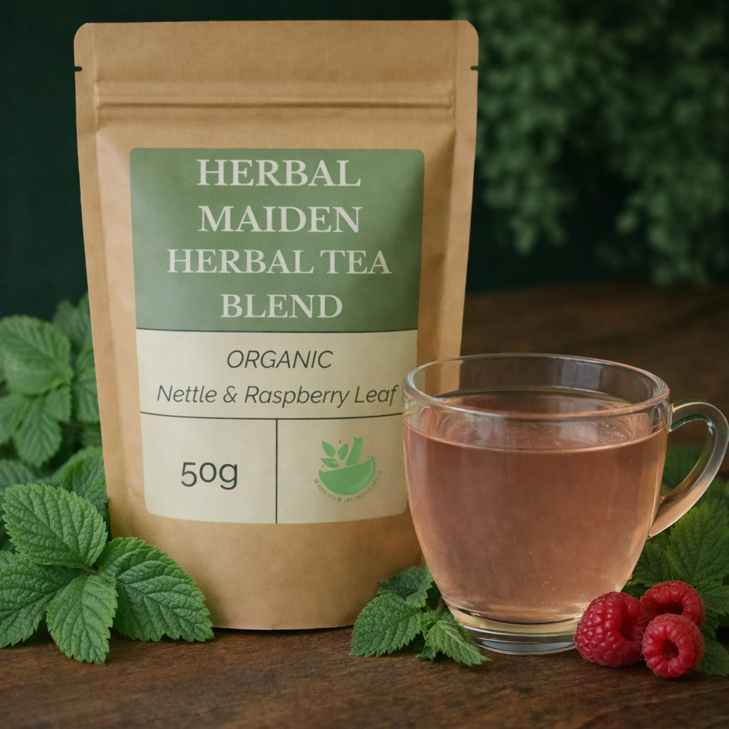 Herbal Maiden - Raspberry Leaf & Nettle Herbal Tea Blend
