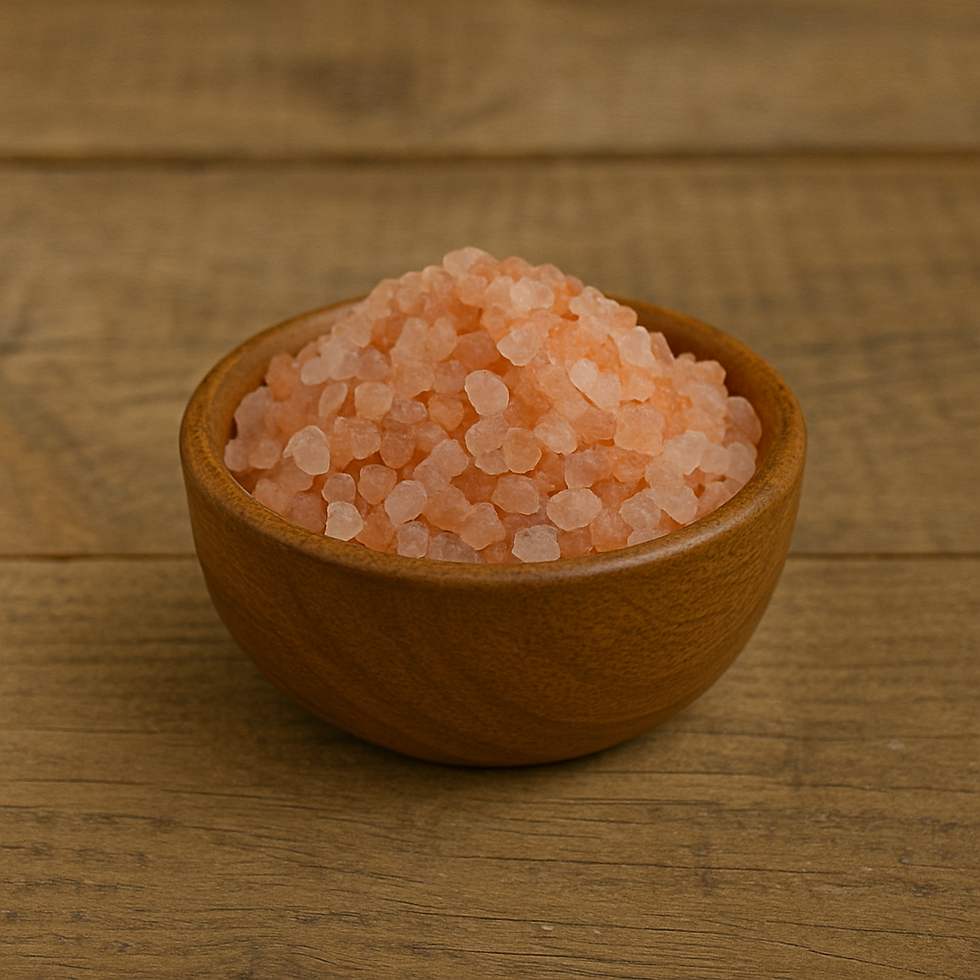 Organic mineral-rich salt from Besom Tor Apothecary — herbal remedy for wellness, vitality, and natural healing