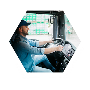 Image from driver that is visual representation of Fenix Transportation job posstition for driver, in this case "Company Driver"
