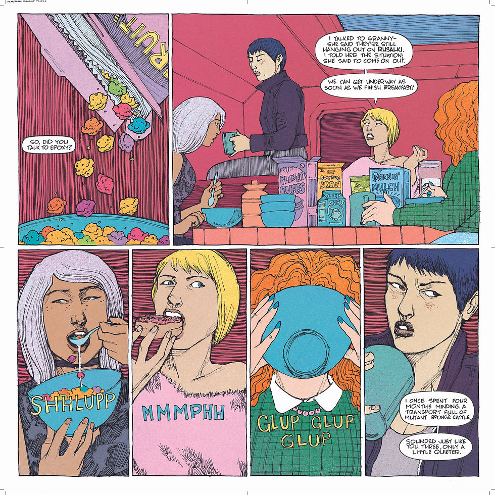 Thumbnail: Heartbreak Quadrant: the First Three Issues