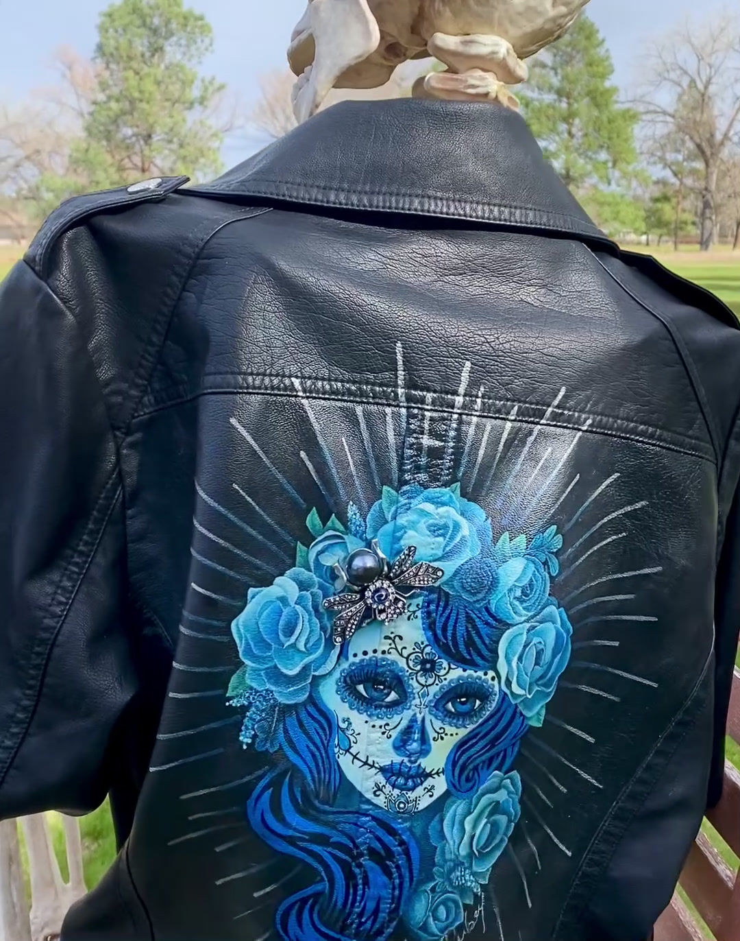 Blue Calavera | Sugar Skull Princess