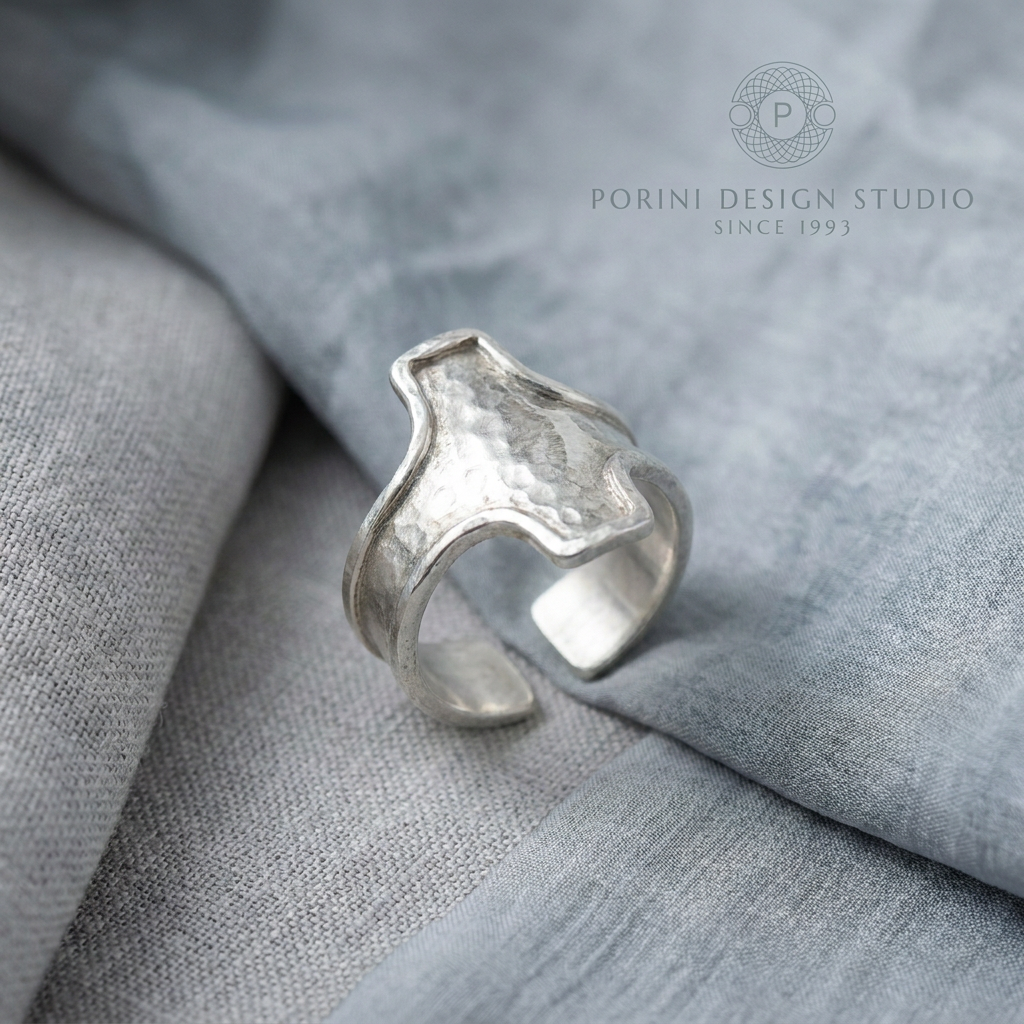 Urbane Riva Silver Ring