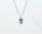 Iti Daisy domed sterling silver pendant with cut petal detail and silver bead centre, handmade in New Zealand by Sue Dunmore
