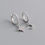 थंबनेल: 925 Sterling Silver Sun and Moon Duality Earrings