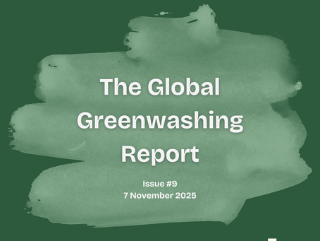The Global Greenwashing Report #9